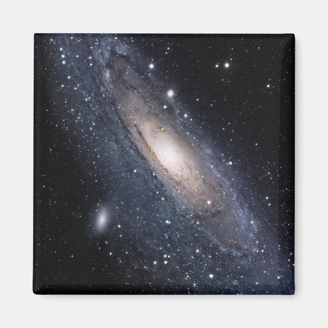 Messier 31, Underbara Galaxy i Andromeda Magnet (Framsidan)