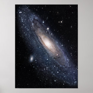 Messier 31, Underbara Galaxy i Andromeda Poster