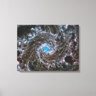 Messiers hjärta 74 canvastryck