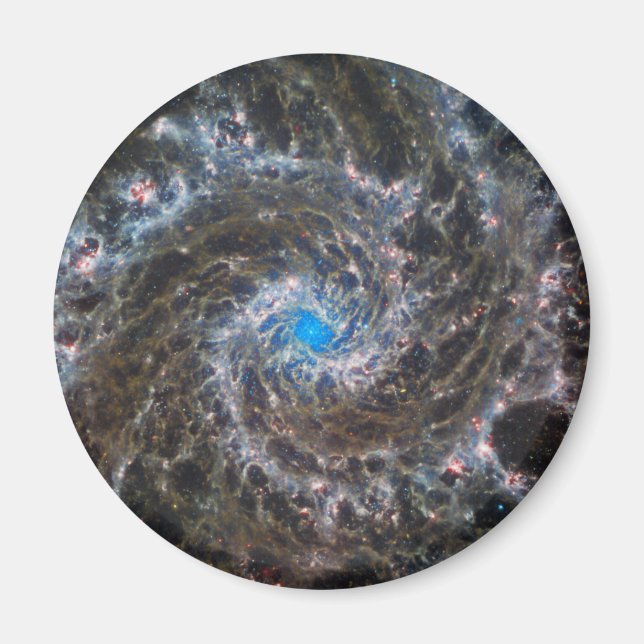 Messiers hjärta 74 magnet (Framsidan)