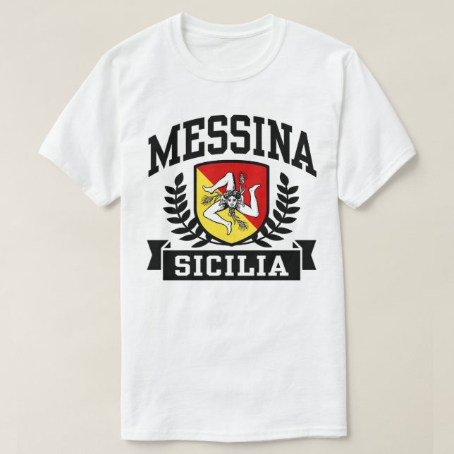 Messina Sicilia Tee Shirt (Design framsida)