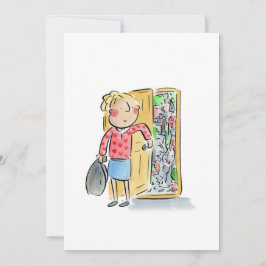 Messy Bedroom Inbjudningar