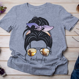 Messy Bun Archery Life T Shirt