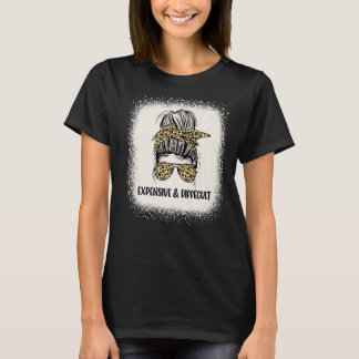 Messy Bun dyrbar och svår Mamma för Bou T Shirt