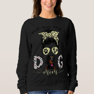Messy Bun Kinda Busy är en bulgarisk Hund-sce T Shirt