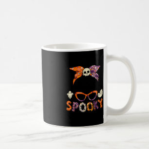 Messy Bun Spooky Grandma Roligt Halloween Costume  Kaffemugg