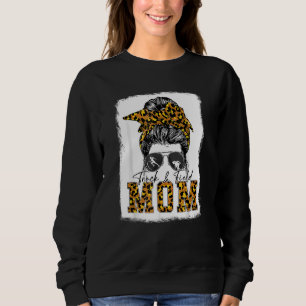 Messy Bun Track Fält Mamma Running Springer Mor T Shirt