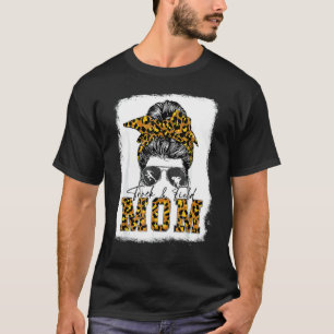 Messy Bun Track Fält Mamma Running Springer Mor T Shirt
