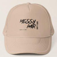 MESSY HAIR KÄNNER INTE BASEBALL CAP
