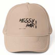 MESSY HAIR KÄNNER INTE BASEBALL CAP