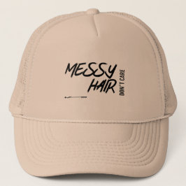 MESSY HAIR KÄNNER INTE BASEBALL CAP KEPS