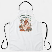 Messy Kitchen, Lycklig Chef Apron