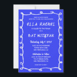 Messy Loops Hand plockade Anpassningsbar Pub Bat m Inbjudningar<br><div class="desc">Perfekt-kort för att tillkännage ett bat mitzvah, pub mitzvah eller annat judiskt firande! Hand gjorde skitsnack ram för dig på framsidan! FULLT ANPASSADE! Klicka på "Anpassa" ovan om du vill redigera texten. Klicka på "Redigera med verktyg" om du vill justera typsnitt, färger och placeringar och ta bort färg på baksidan...</div>