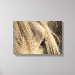 Messy Mane Canvastryck