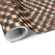 Messy och tuggbrun schack över varandra