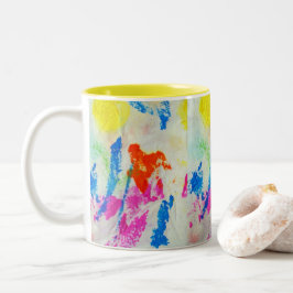 Messy Paint Två-Tonad Mugg