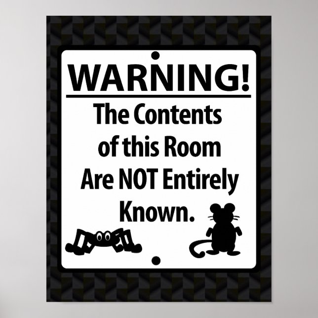 Messy Room Poster (Framsidan)