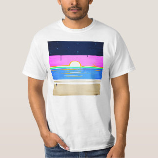 Messy Sunrise T Shirt
