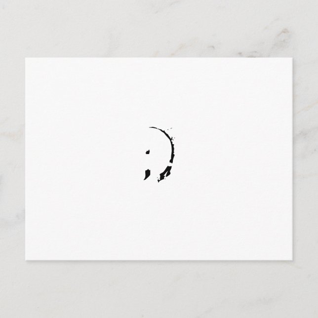 Messy wink vykort (Framsida)