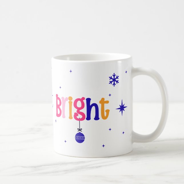 Messy Yet Bright Holiday Design – Festive and Fun Kaffemugg (Höger)