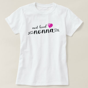 Mest älskade Nonna T Shirt