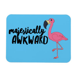 Mest awkward Flamingo 3"x4" fotomagnet Magnet