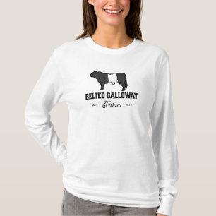 Mest beslagtagna Galloway Cattle Breed Belties T- T Shirt