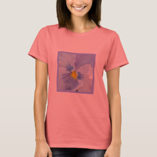 mest blek Pansy för blått b5 T Shirt