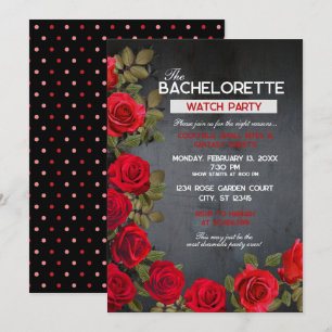 Mest dramatiska Bachelorette-fest Inbjudningar