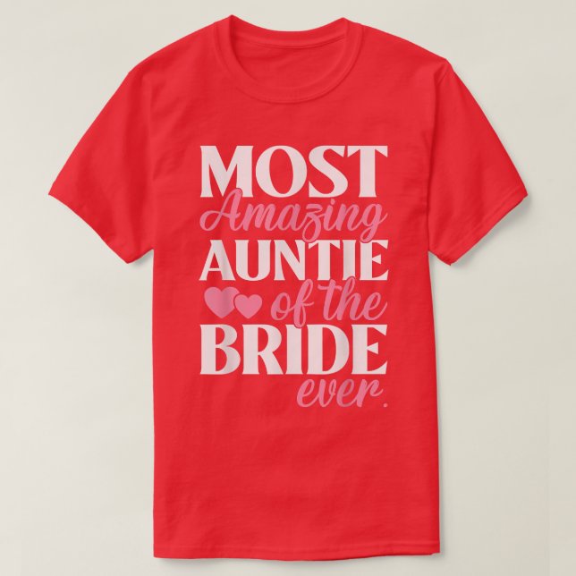 Mest fantastisk faster till bruden Faster Bröllop  T Shirt (Design framsida)