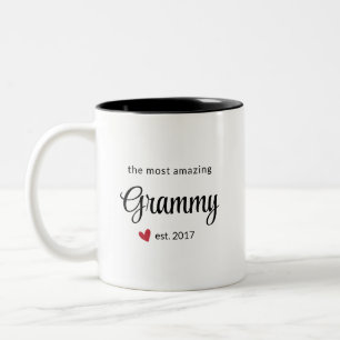 Mest Fantastisk Grammy-fotogåva Två-Tonad Mugg