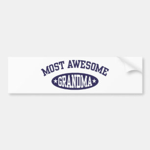 Mest Fantastisk Grandma Bildekal