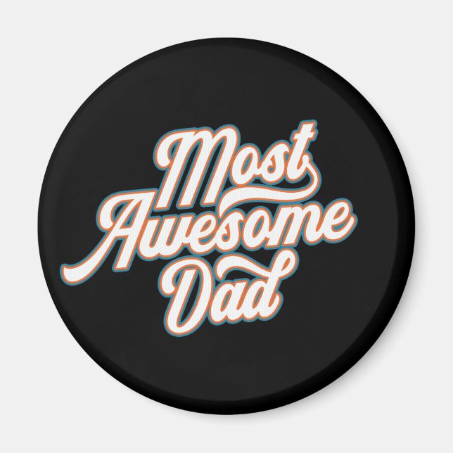Mest Fantastisk Pappa Fars dag | Magnet (Framsidan)