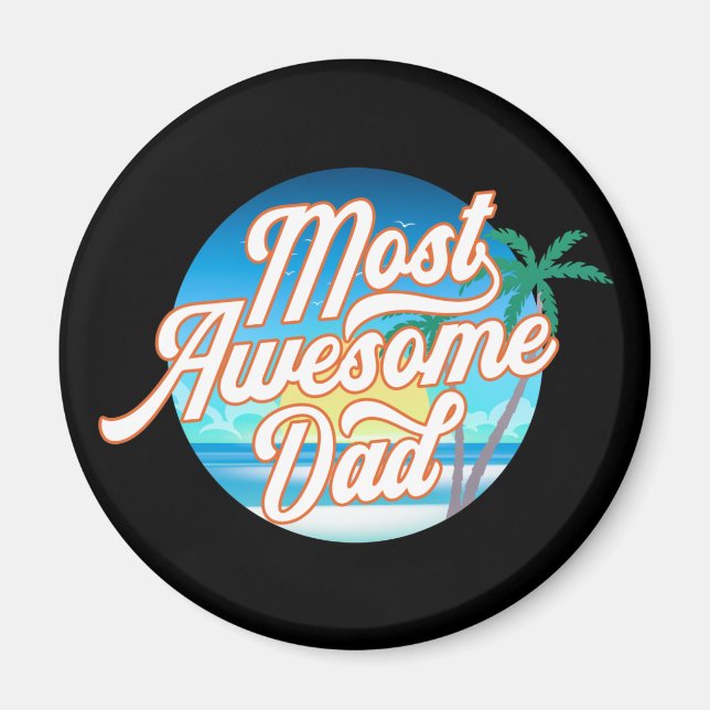 Mest Fantastisk Pappa Fars dag | Magnet (Framsidan)