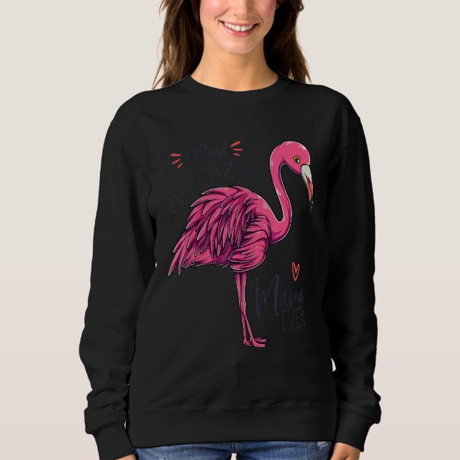 Mest fantastiska mamma någonsin   Mamma Flamingo M T Shirt (Framsida)