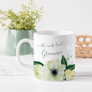 Mest förlorad Grammie Söt Vild Rosor Hunter Grö Kaffemugg