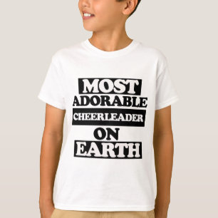 Mest förtjusande hejaklacksledare t-shirt