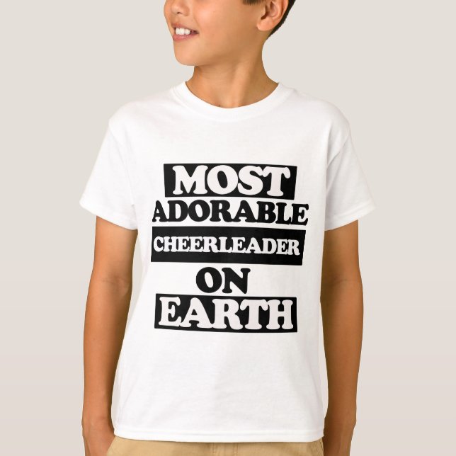 Mest förtjusande hejarklärare t-shirt (Framsida)