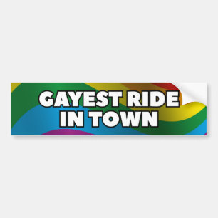Mest gayest ritt i Town Bildekal