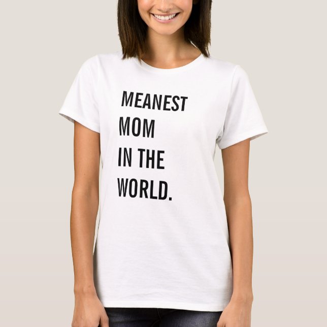 Mest genomsnittlig mamma i världen t-shirt (Framsida)