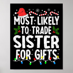 Mest gillar att handla med Julafton-familjen Morsa Poster