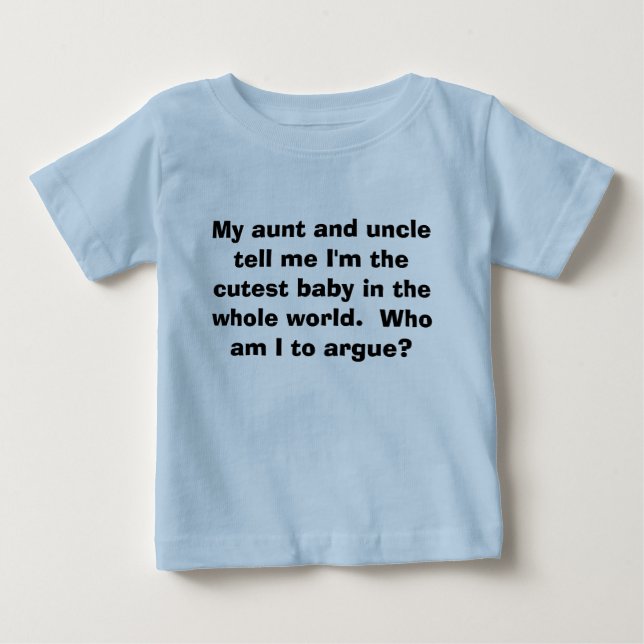 Mest gullig baby: Vem förmiddag mig som T Shirt (Framsida)