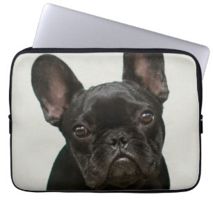 Mest gullig fransk bulldoggvalp laptop sleeve