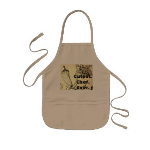 Mest gullig. Kock. Någonsin. förkläde