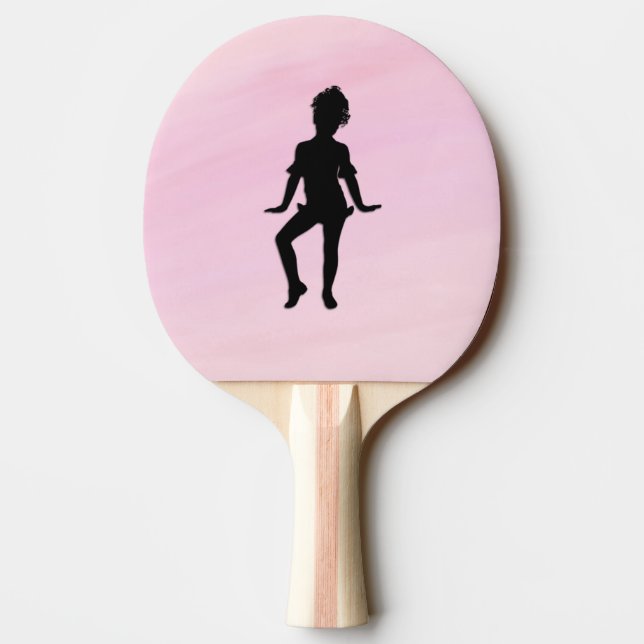 Mest gullig lite dansare pingisracket (Baksidan)