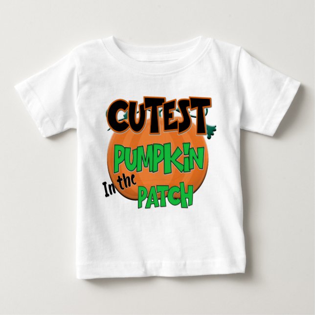Mest gullig pumpababyHalloween T-tröja T Shirt (Framsida)
