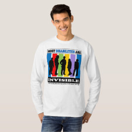 Mest handikapp är osynliga - manar LS-skjortan T Shirt