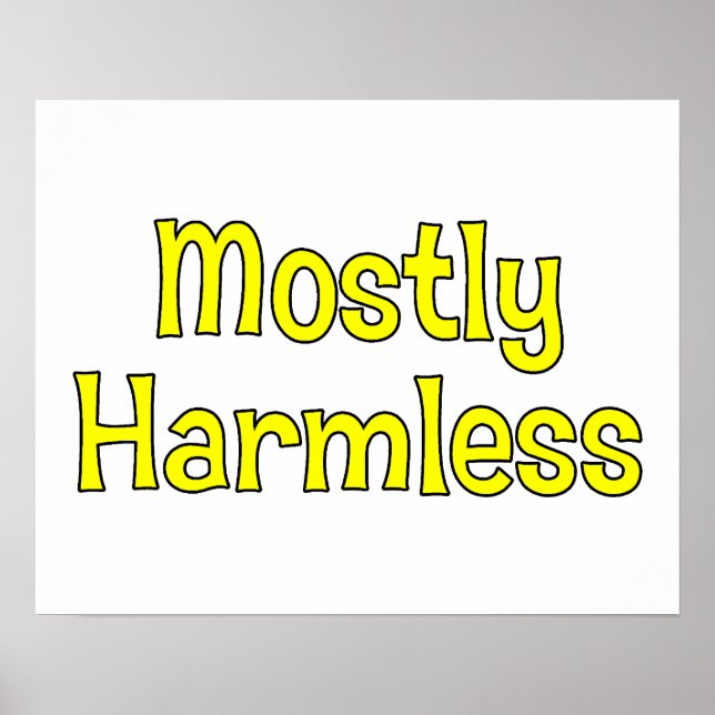 Mest Harmless Poster (Framsidan)