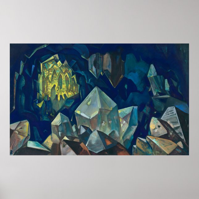Mest Helig, bergens utlopp av Roerich Poster (Framsidan)