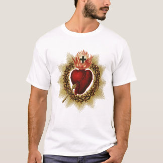 Mest Helig Hjärtat av Jesus Shirt T